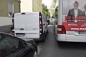 VU KVB Bus gegen PKW Tuer Koeln Kalk Buchforststr P21